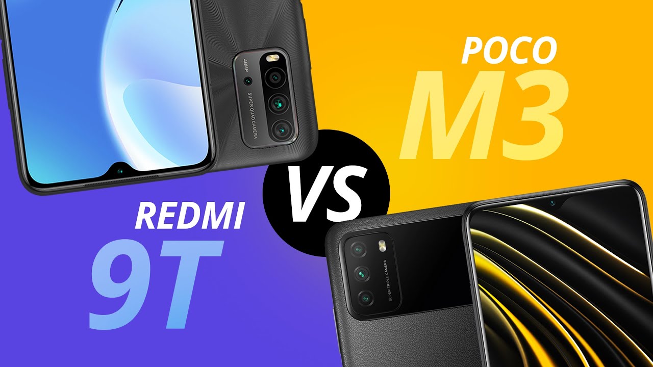 Redmi 9T vs Poco M3: Pode copiar, só não faz igual, Xiaomi [Comparativo]