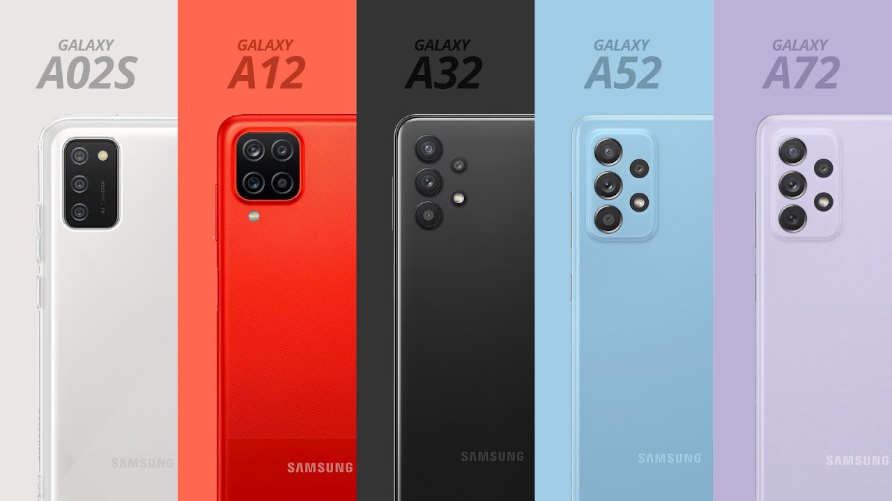 Galaxy A02s, A12, A32, A52, A72 lado a lado: quais fazem sentido? Para quem? [COMPARATIVO]
