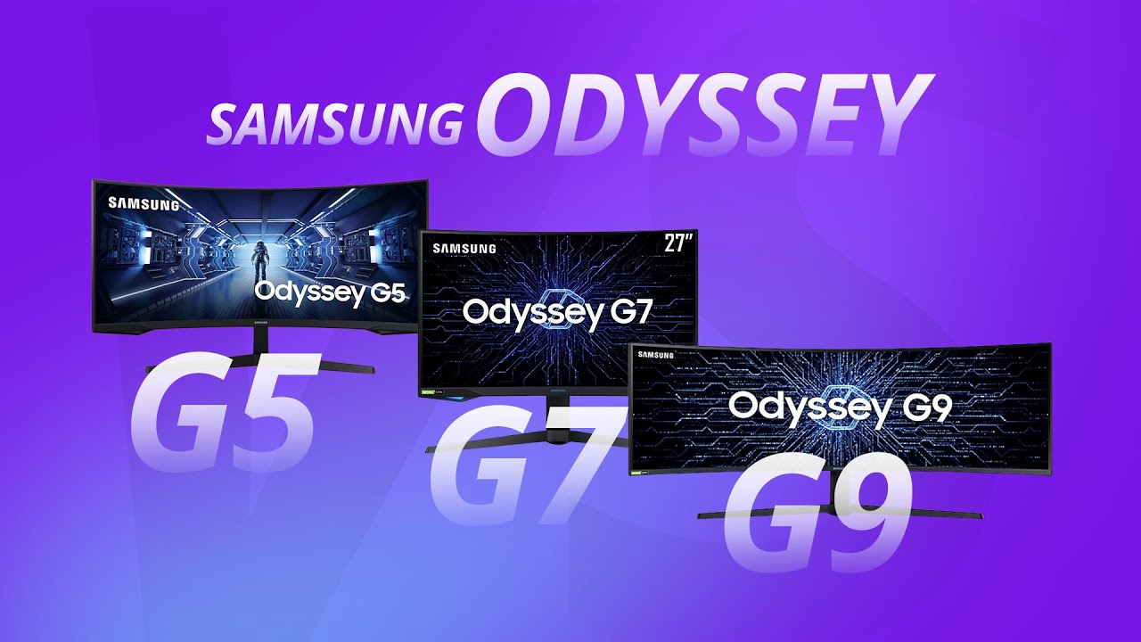 Conheça todos os monitores gamer da Samsung: Odyssey G5, G7 e G9 [COMPARATIVO]