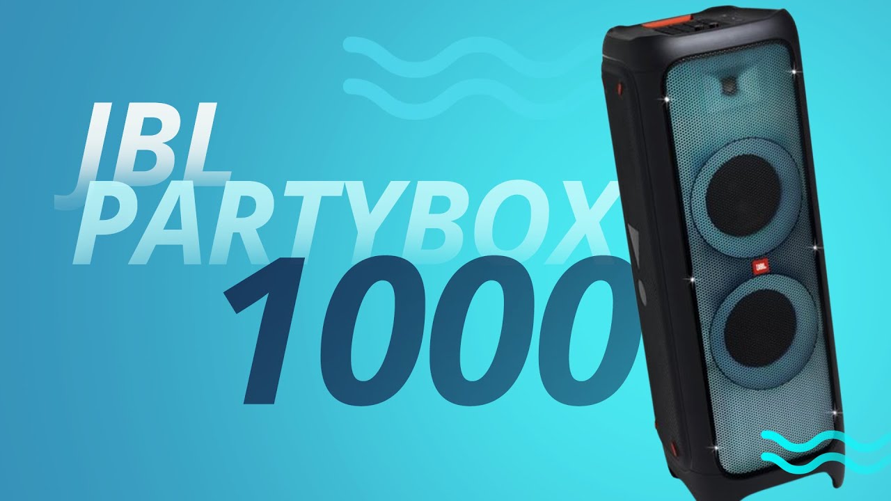 JBL PartyBox 1000, PODEROSA e GIGANTE [Análise/Review]