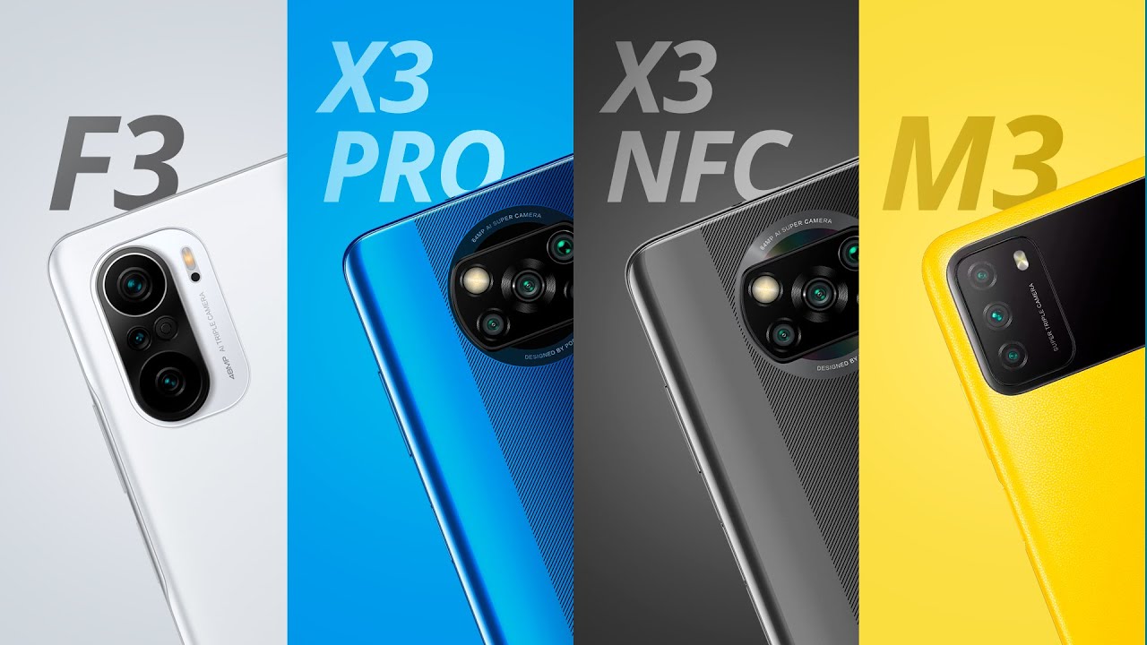 POCO F3 vs POCO X3 PRO vs NFC | ESPERO ou COMPRO agora?