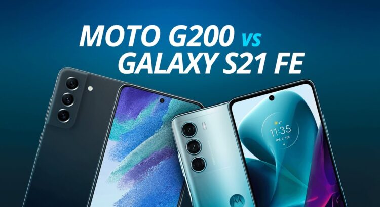 Alma de top de linha, proposta de intermediário premium: Moto G200 vs Galaxy S21 FE