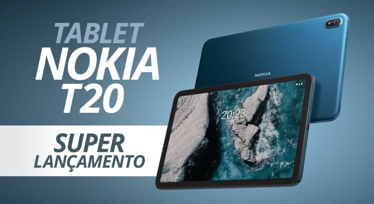 Nokia T20, um tablet para muitas horas de uso