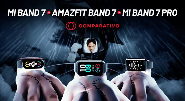 GUERRA DE GIGANTES: Mi Band 7 vs Amazfit Band 7 vs Mi Band 7 PRO