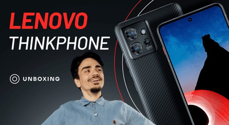 Fizemos o Unboxing do Lenovo ThinkPhone by Motorola, lançado durante a CES 2023!