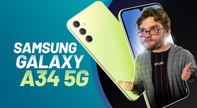 Samsung Galaxy A34: um "Galaxy A54 lite" que não decepciona (ANÁLISE/REVIEW)