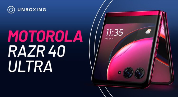 Motorola Razr 40 Ultra, DESSA VEZ temos o V3 de 2023 com tela FLIP grande e dobrável