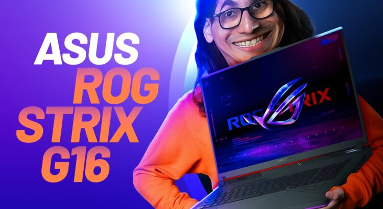 Adeus tomada! Conheça o notebook gamer Asus Rog Strix G16