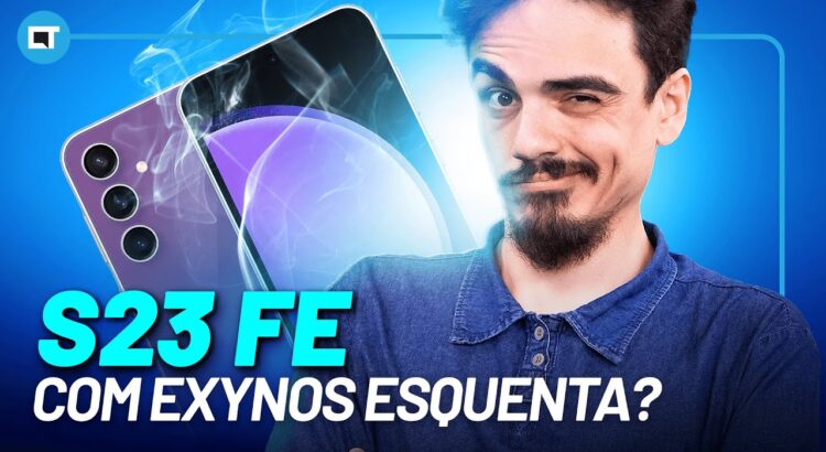 S23 FE com EXYNOS esquenta? Testamos na Câmera Térmica e comparamos com o Samsung Galaxy S23 normal