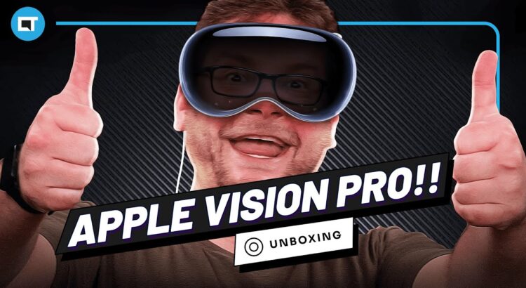 Apple Vision Pro - Unboxing e primeiras impressões.