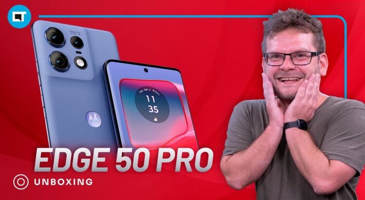 Motorola Moto Edge 50 Pro: leve, charmoso e cheiroso