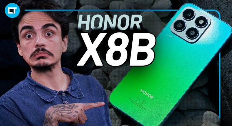Alternativa aos Motorola/Samsung? Honor X8b, um smartphone intermediário com tela de alta qualidade