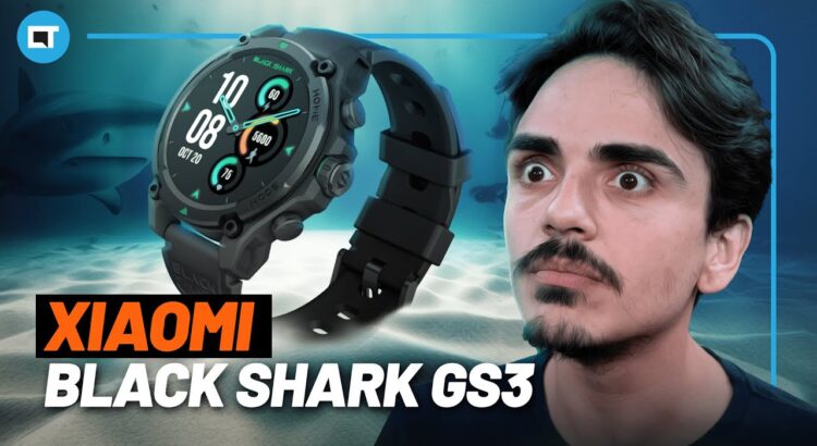 O Relógio da Xiaomi com Shark GPT (você não leu errado) | Black Shark GS3