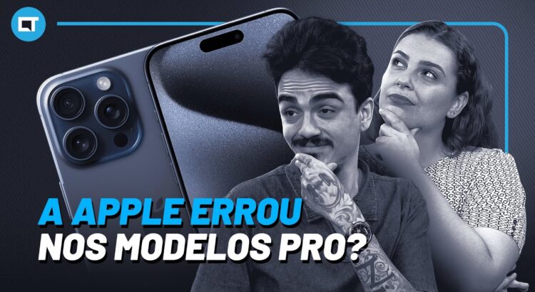 Por que a Apple ERRA nos modelos Pro?