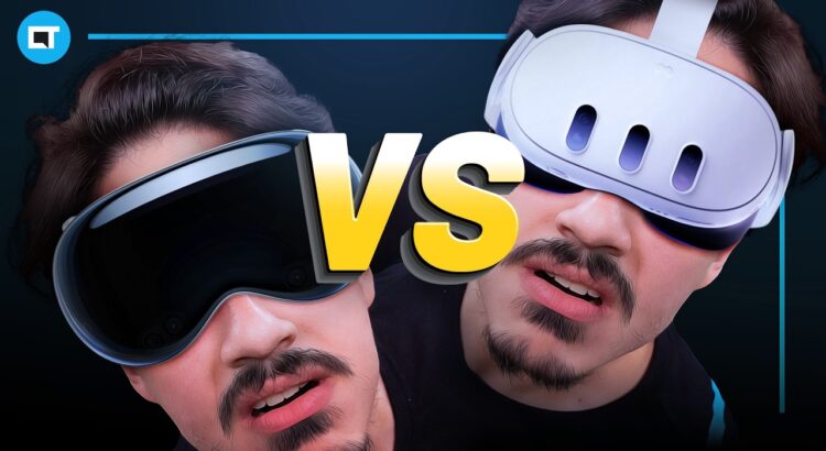 Meta Quest 3 vs Apple Vision Pro | Esse comparativo nem faz sentido e a gente sabe disso