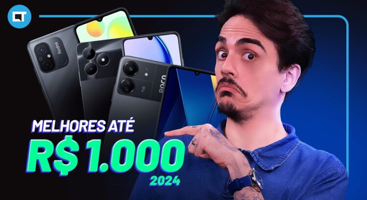 Melhores Celulares até 1000 reais de 2024 | Xiaomi, POCO ou Realme?